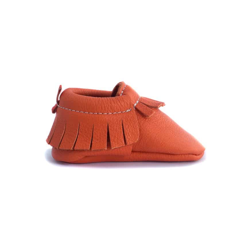 Red Rouge 12-18 mois Chaussons style baskets Mocc Ons